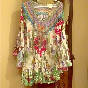 Camilla pattern crystal dress